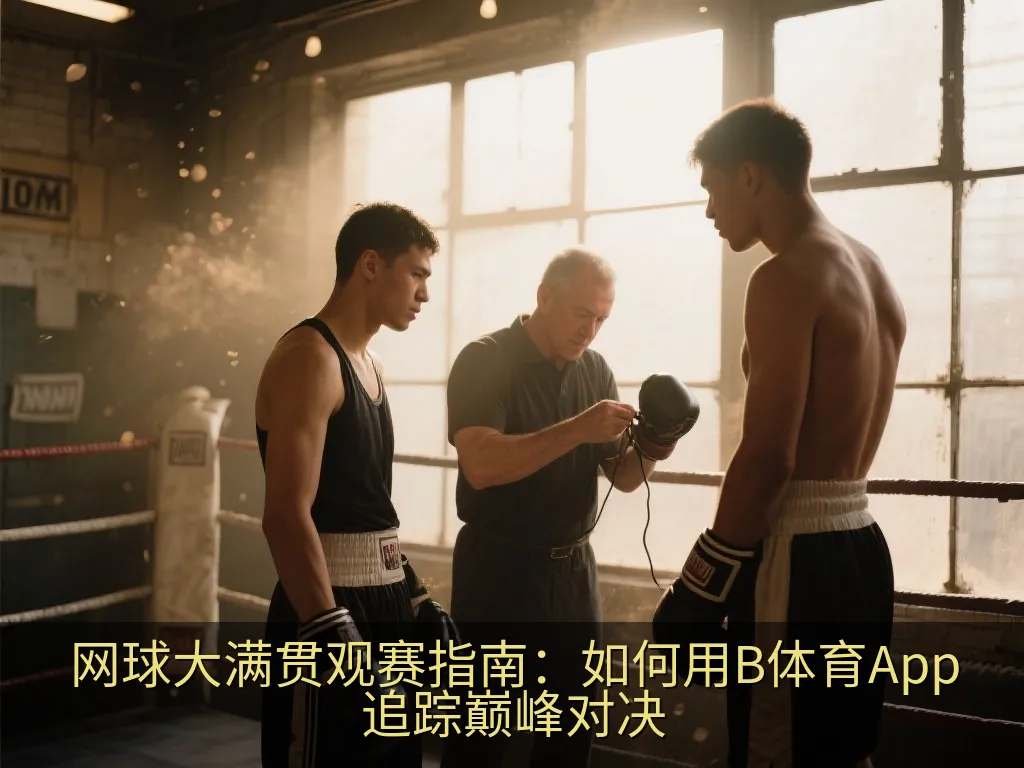 阳光下的室外网球场与网球拍