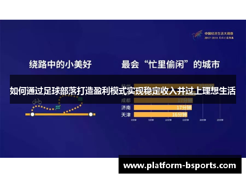 如何通过足球部落打造盈利模式实现稳定收入并过上理想生活